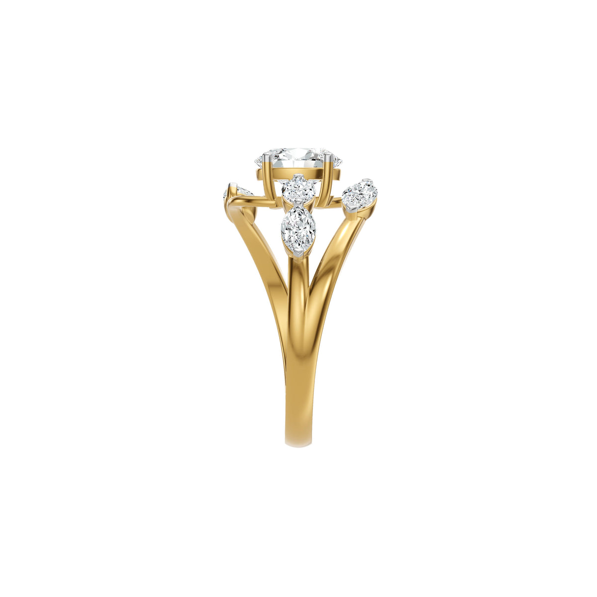 DLR002407 18 KT / Yellow Gold / 18