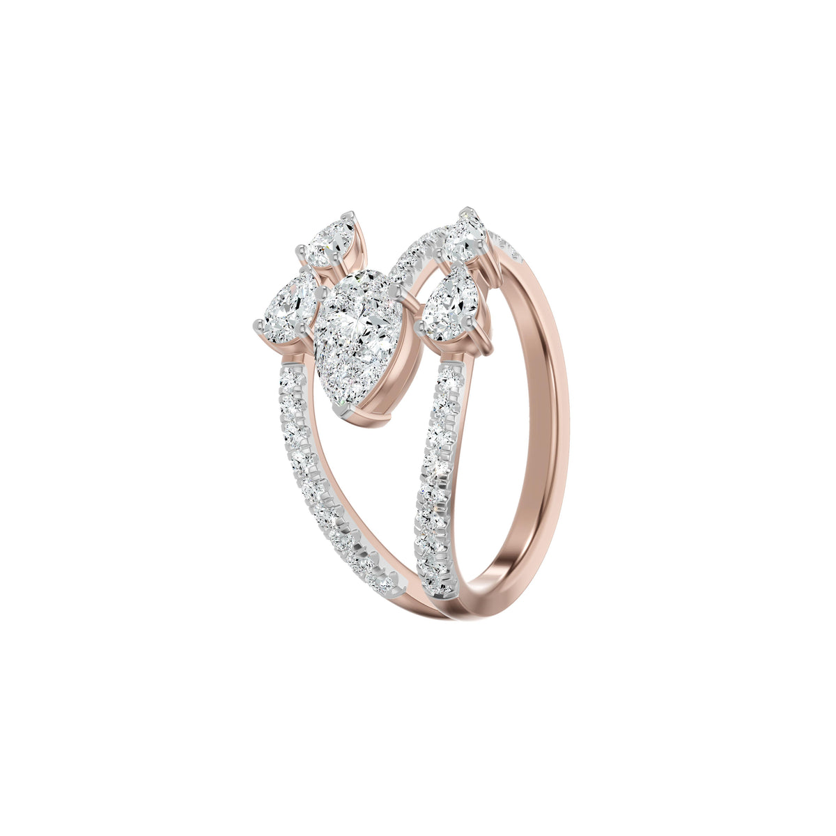 DLR002408 18 KT / Rose Gold / 18
