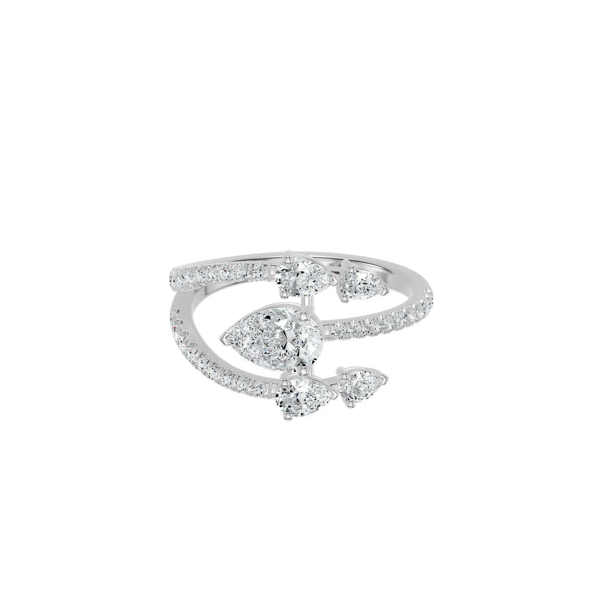 DLR002408 18 KT / White Gold / 18