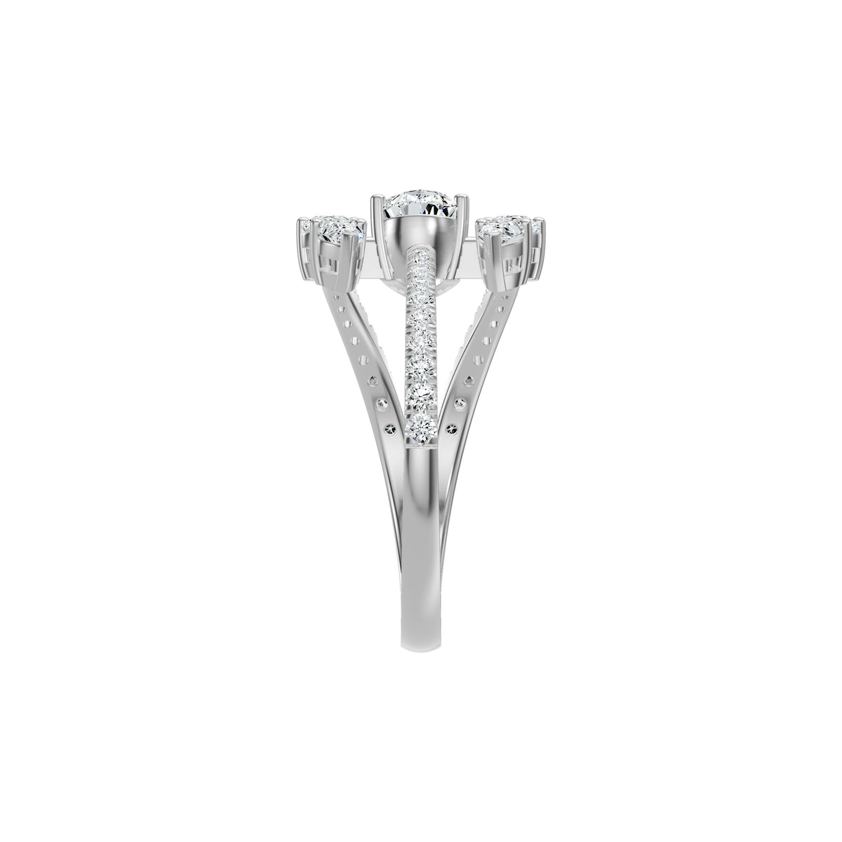 DLR002408 18 KT / White Gold / 18