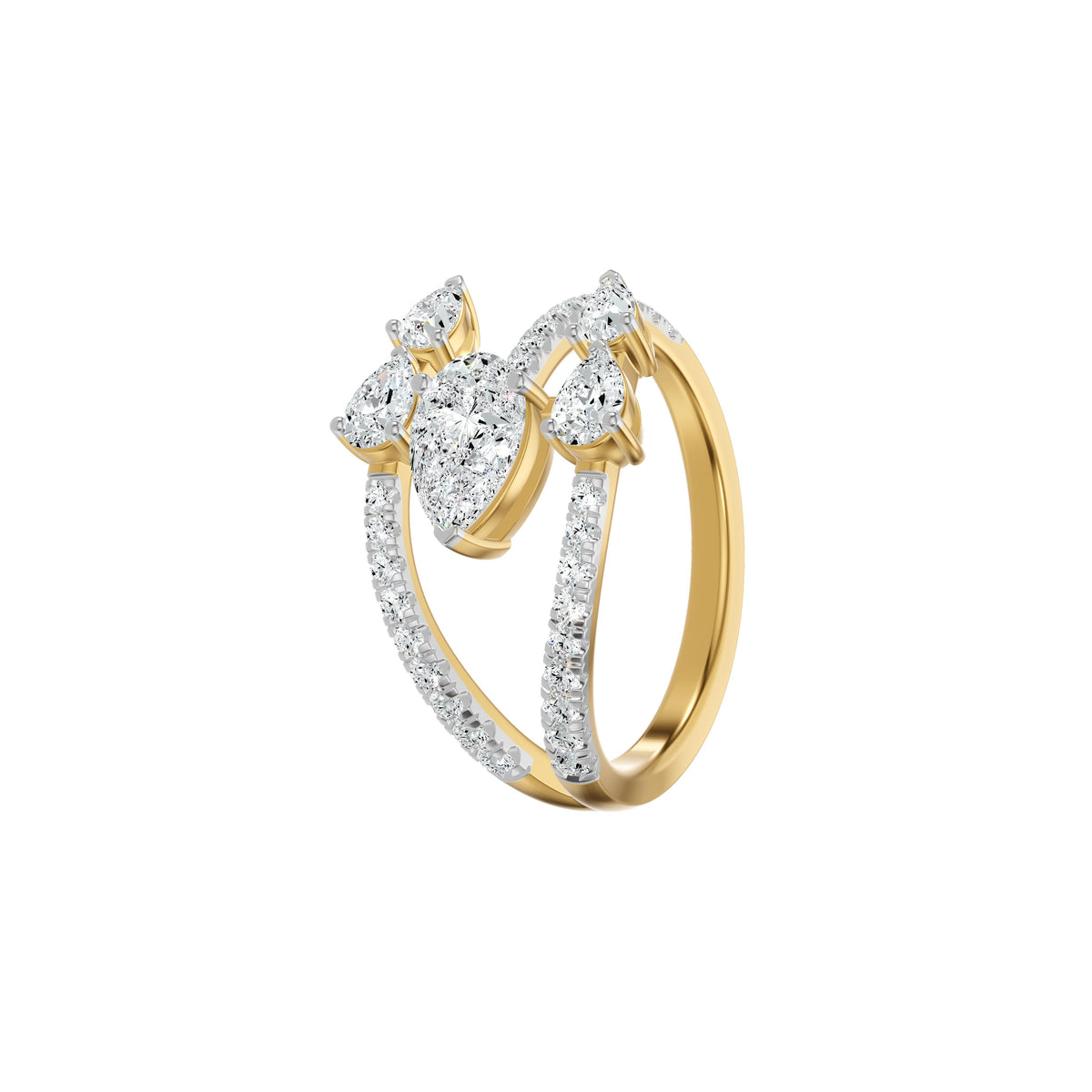 DLR002408 18 KT / Yellow Gold / 18