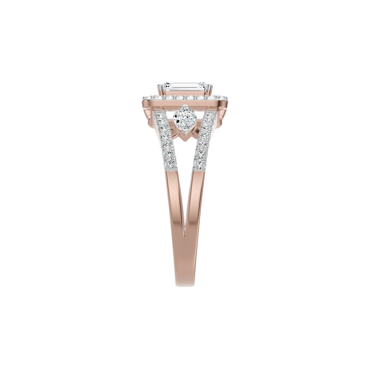 DLR002409 18 KT / Rose Gold / 18
