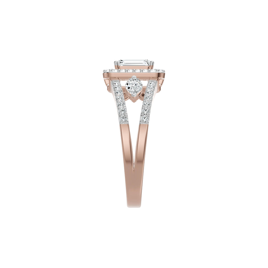 DLR002409 18 KT / Rose Gold / 18