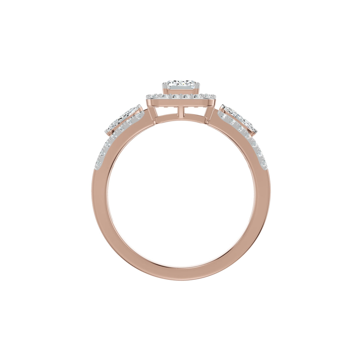DLR002409 18 KT / Rose Gold / 18