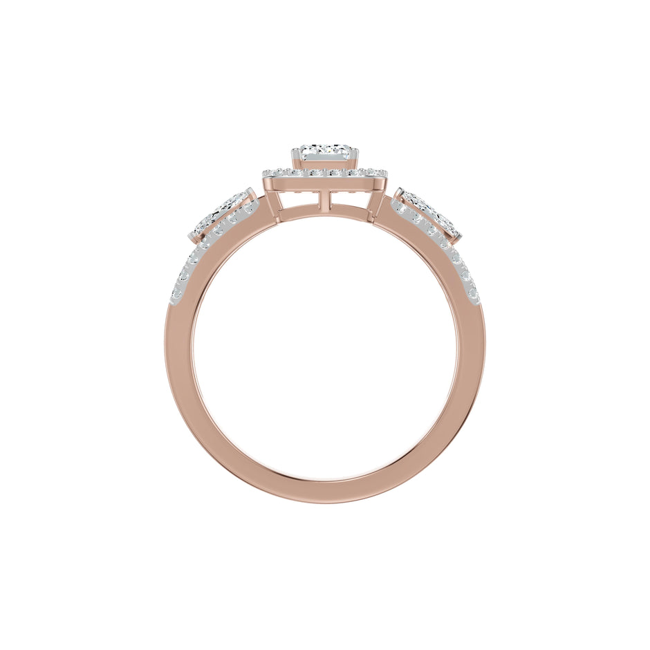 DLR002409 18 KT / Rose Gold / 18