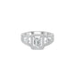 DLR002409 18 KT / White Gold / 18