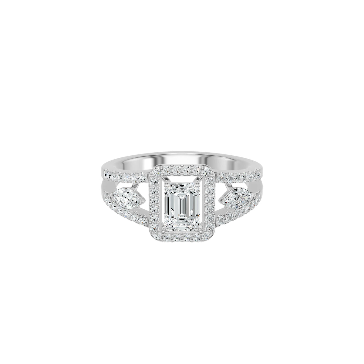 DLR002409 18 KT / White Gold / 18
