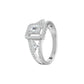 DLR002409 18 KT / White Gold / 18