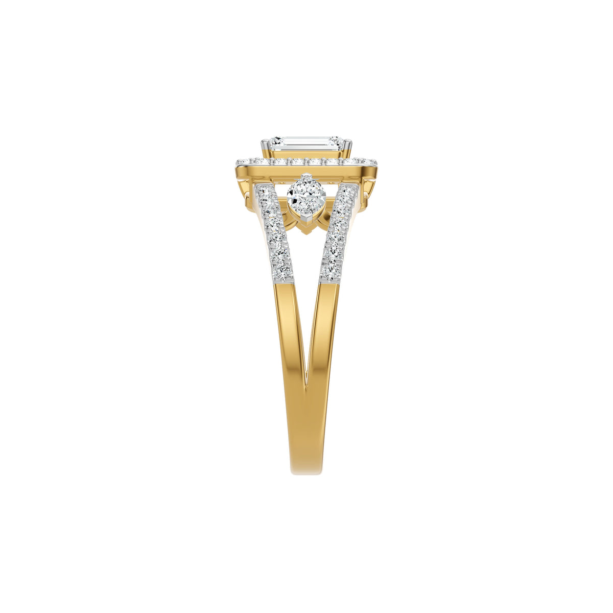 DLR002409 18 KT / Yellow Gold / 18