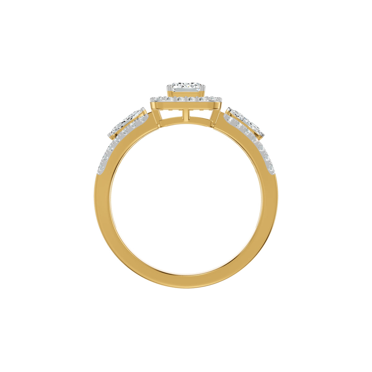 DLR002409 18 KT / Yellow Gold / 18
