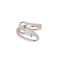 Elaris Loop Diamond Ring