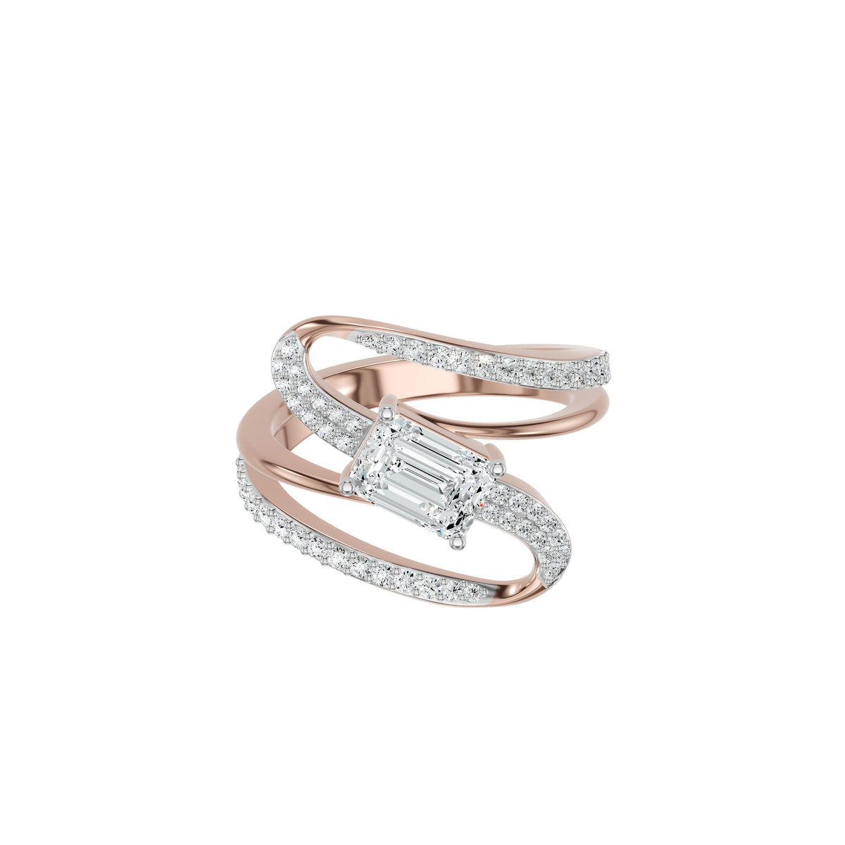 Elaris Loop Diamond Ring