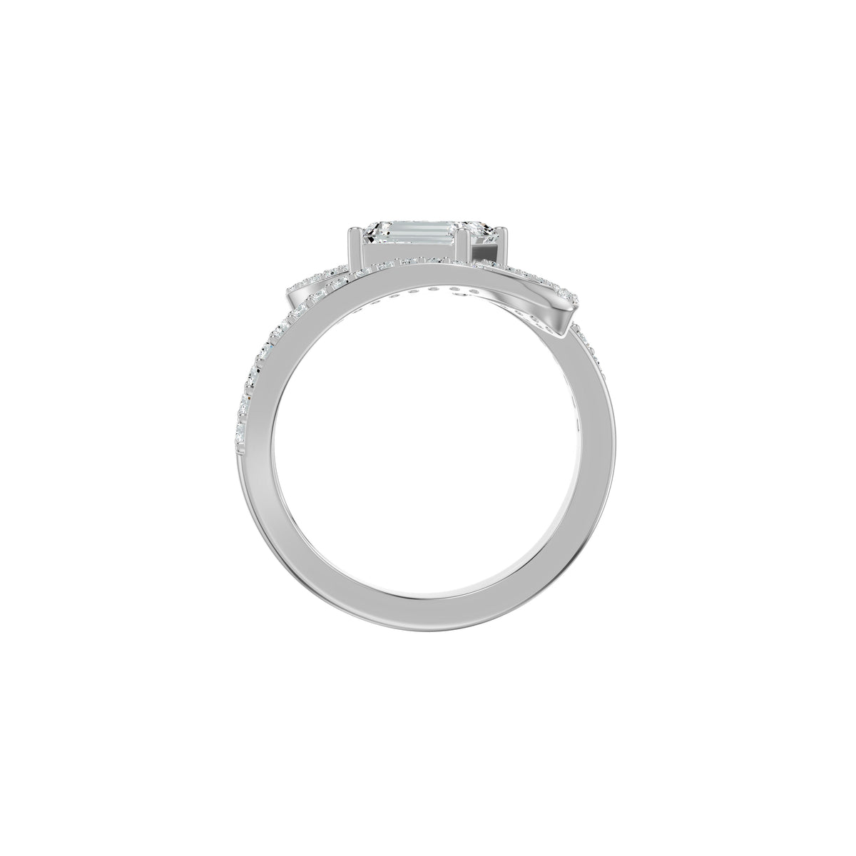 DLR002410 18 KT / White Gold / 18