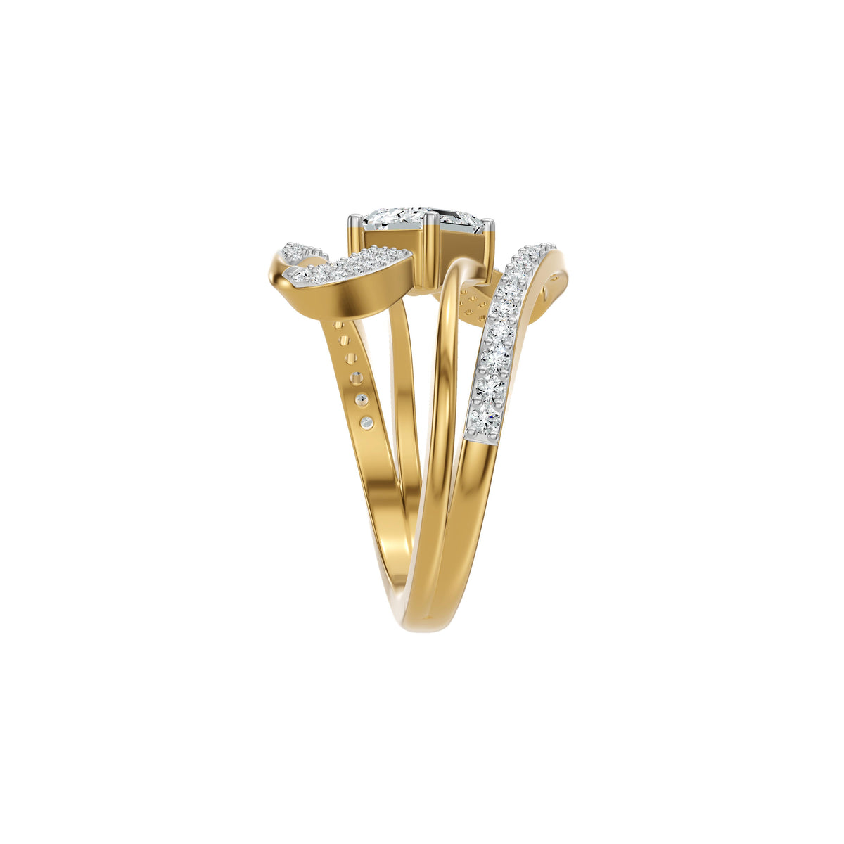 DLR002410 18 KT / Yellow Gold / 18