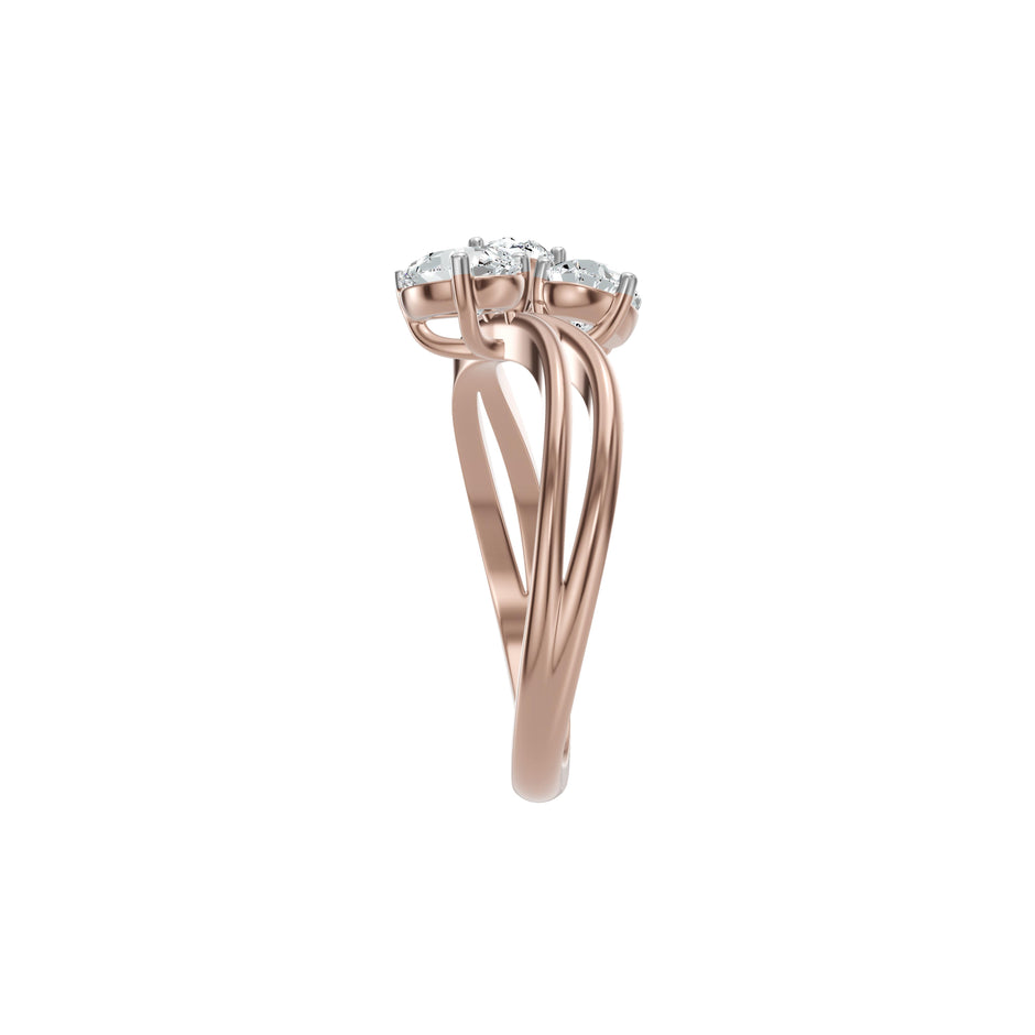 DLR002411 18 KT / Rose Gold / 18
