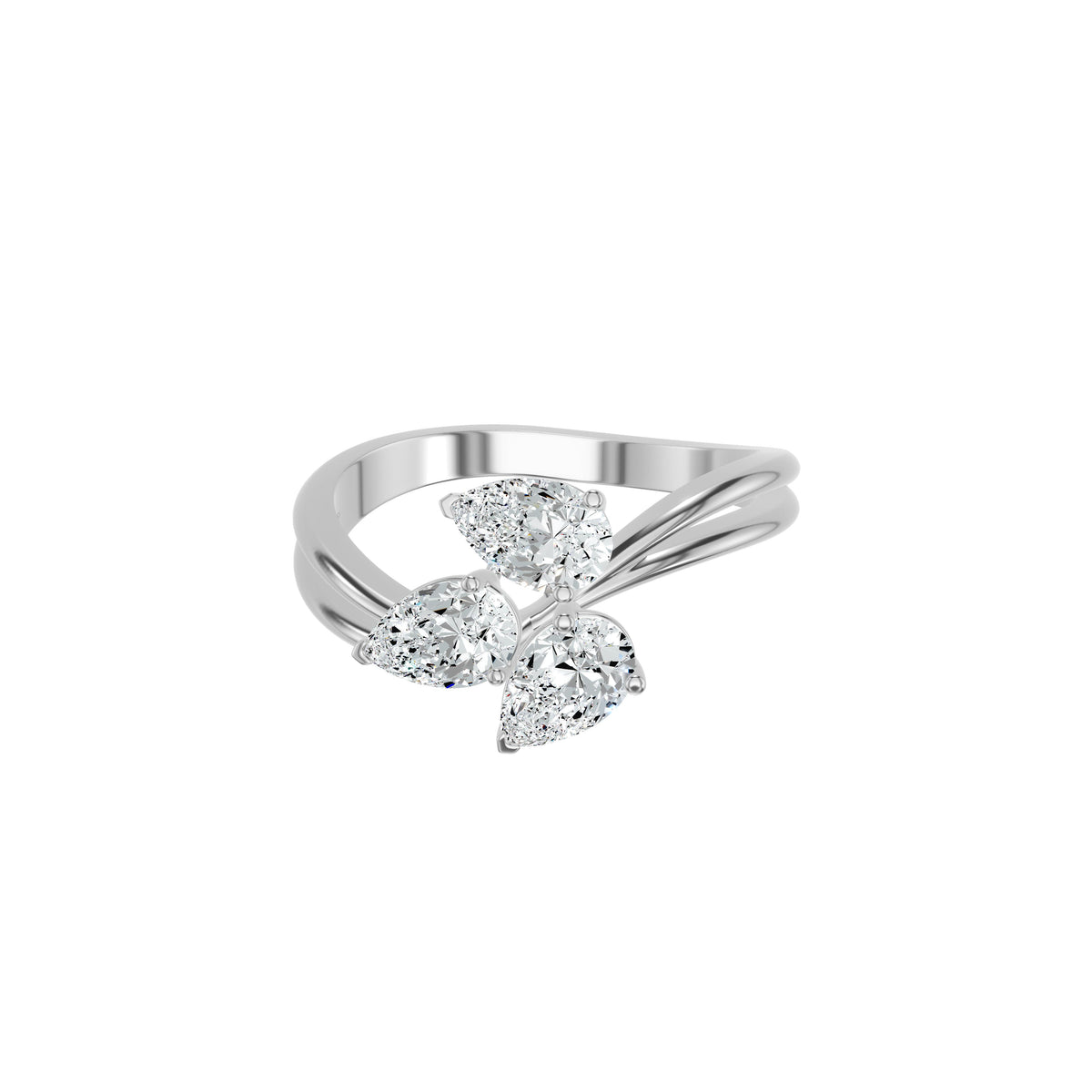 DLR002411 18 KT / White Gold / 18
