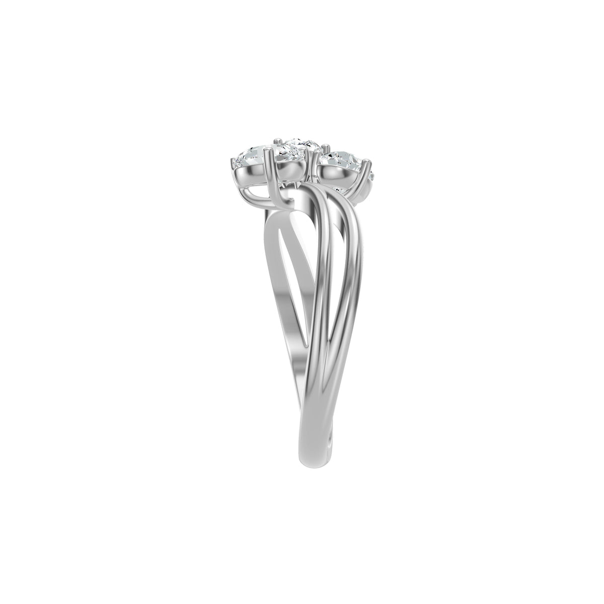 DLR002411 18 KT / White Gold / 18