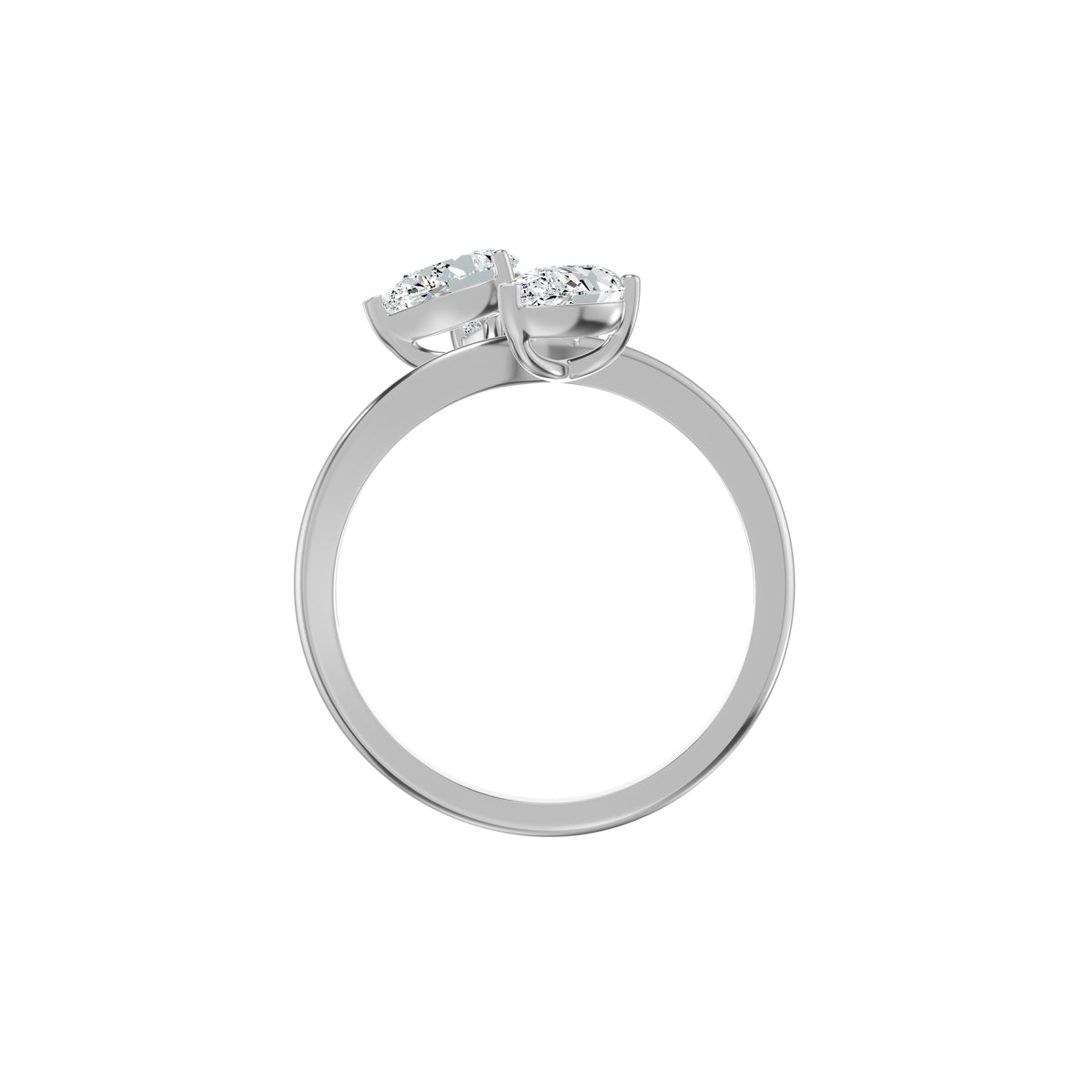 DLR002411 18 KT / White Gold / 18