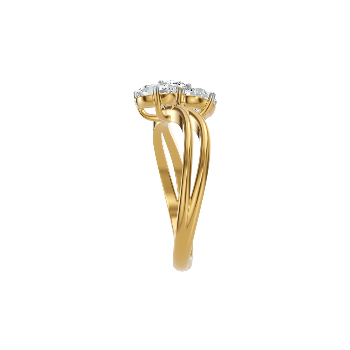 DLR002411 18 KT / Yellow Gold / 18