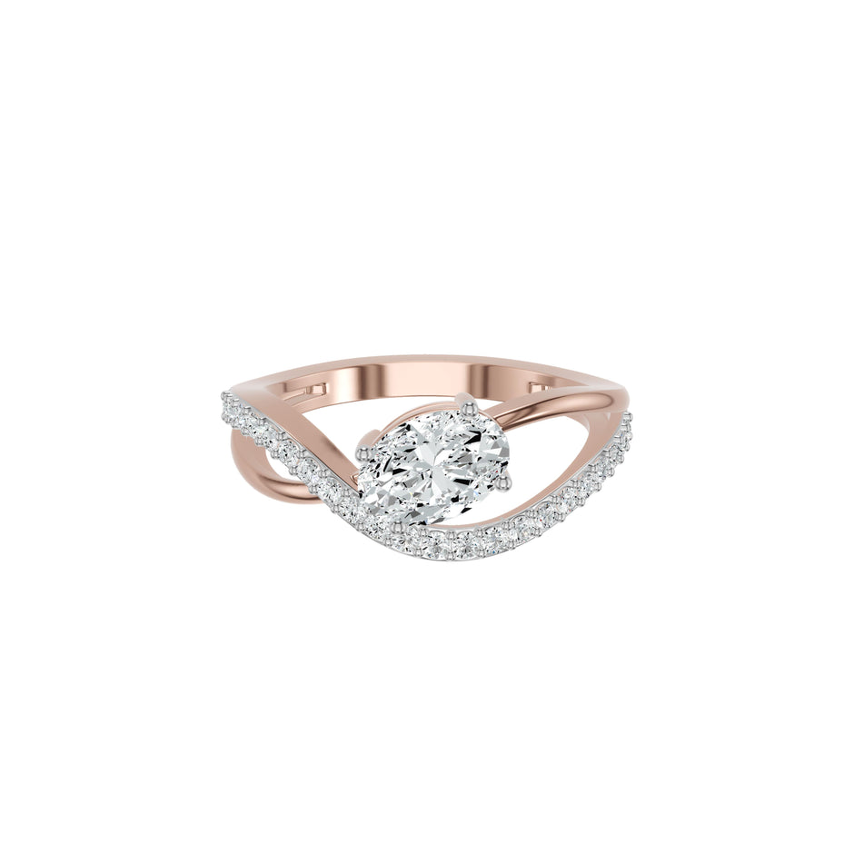 DLR002413 18 KT / Rose Gold / 18