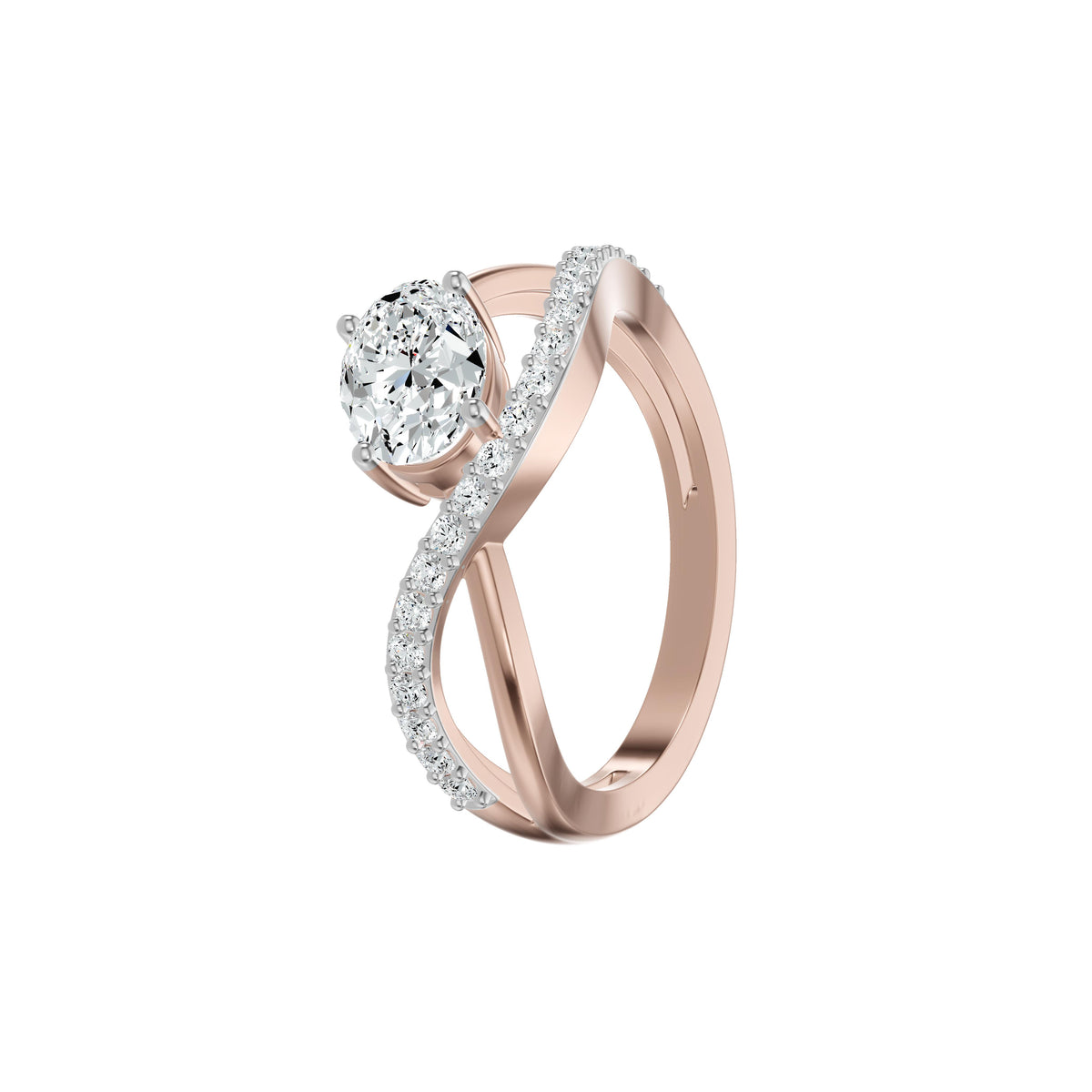 DLR002413 18 KT / Rose Gold / 18
