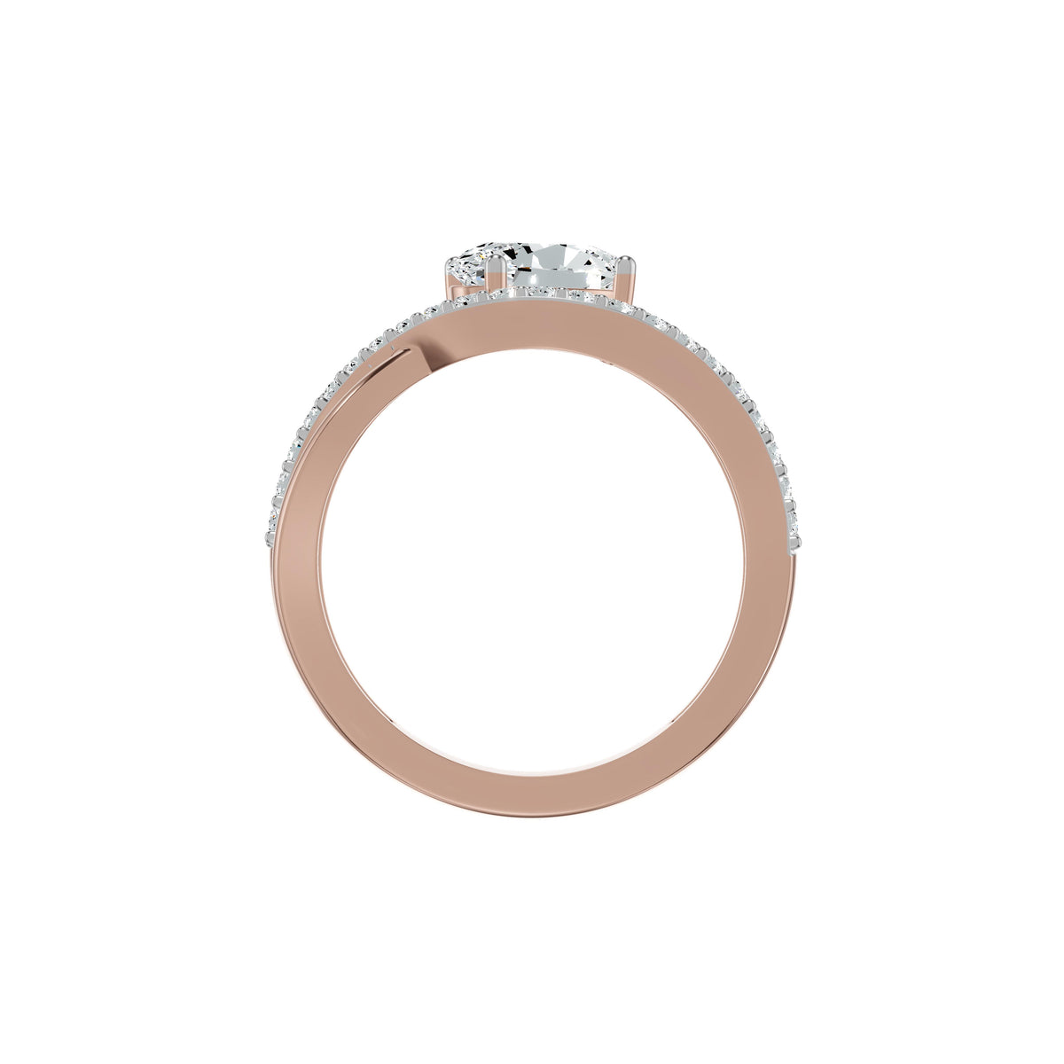 DLR002413 18 KT / Rose Gold / 18
