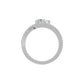 DLR002413 18 KT / White Gold / 18
