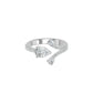 DLR002414 18 KT / White Gold / 18