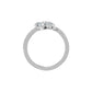 DLR002414 18 KT / White Gold / 18