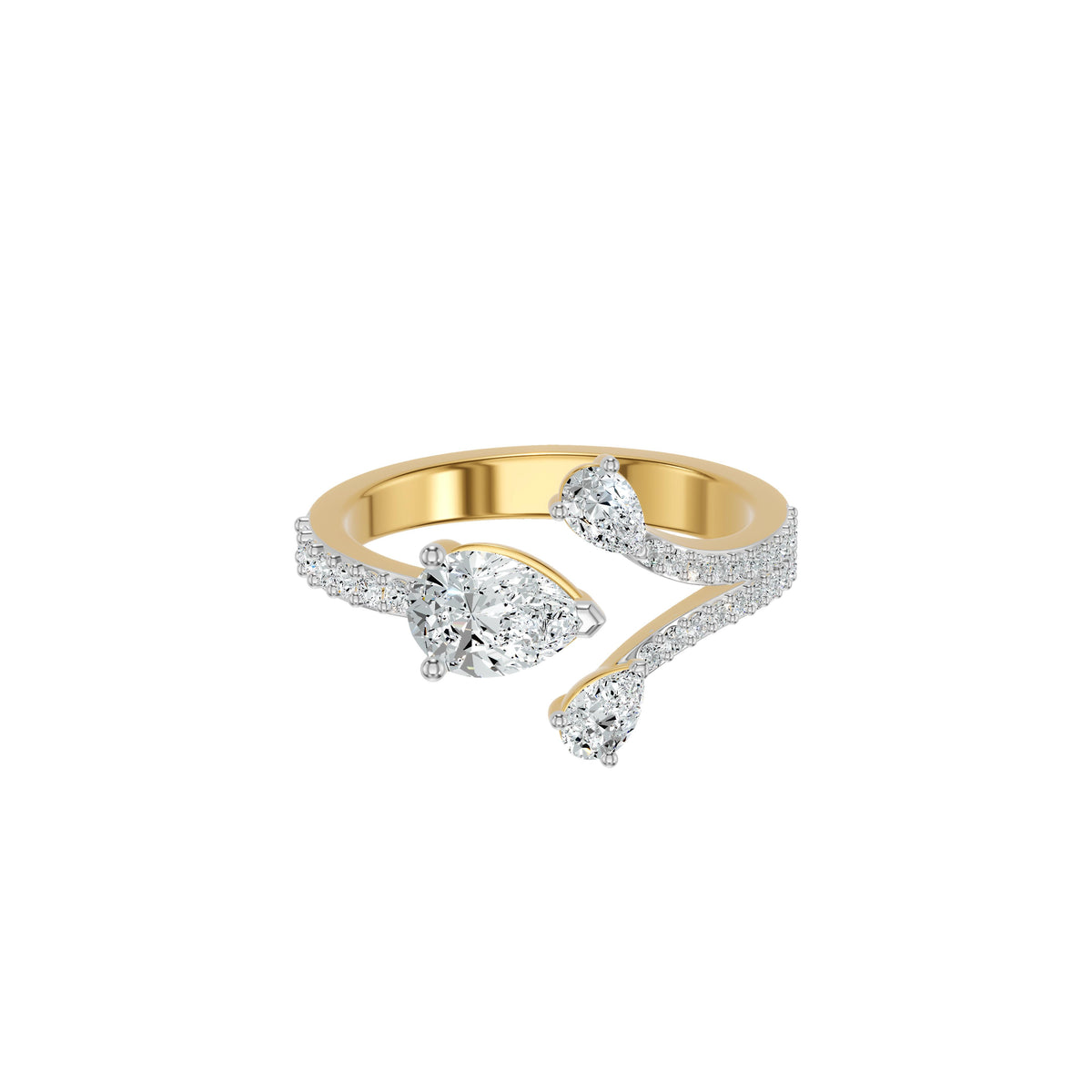 DLR002414 18 KT / Yellow Gold / 18