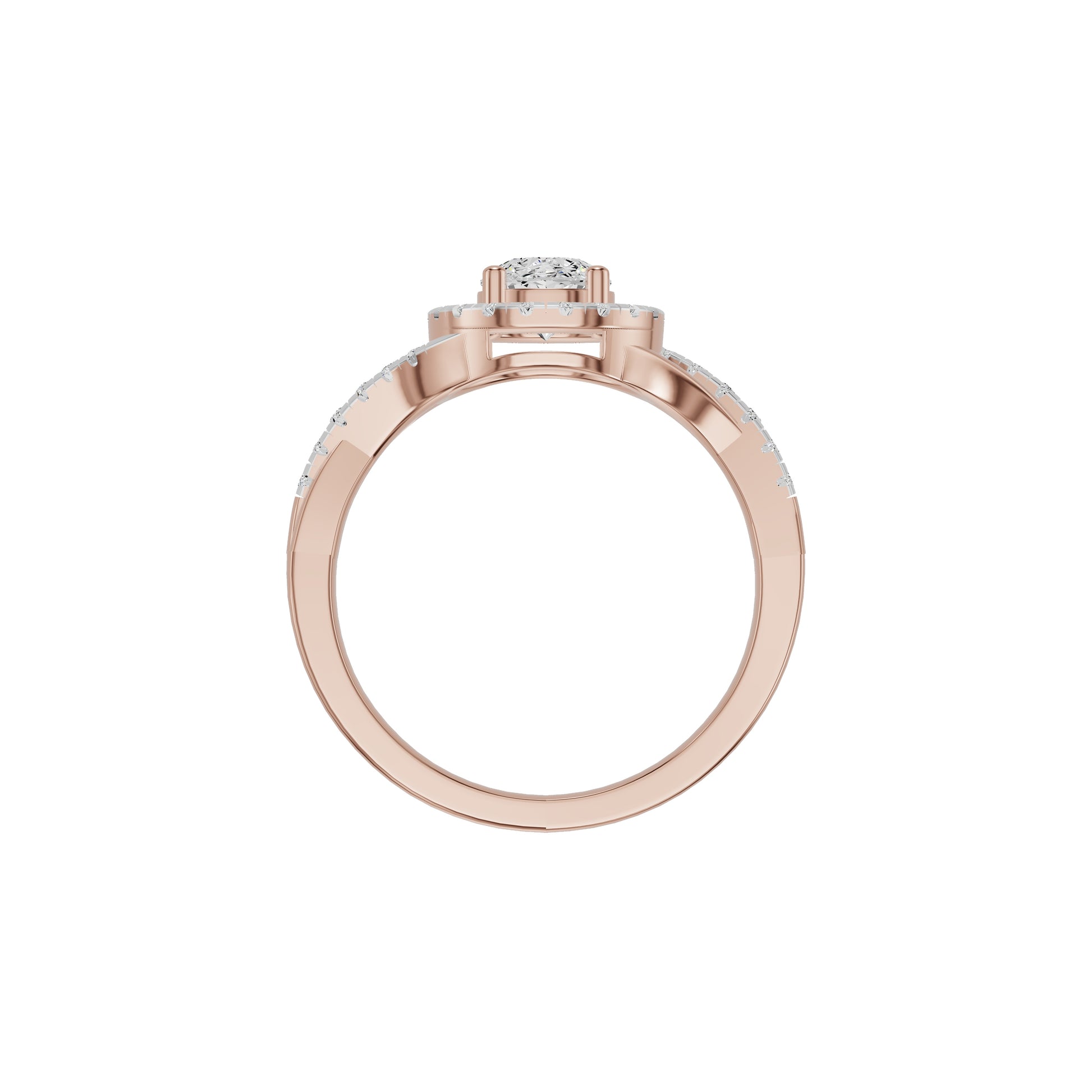DLR002415 18 KT / Rose Gold / 18