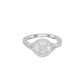 DLR002415 18 KT / White Gold / 18