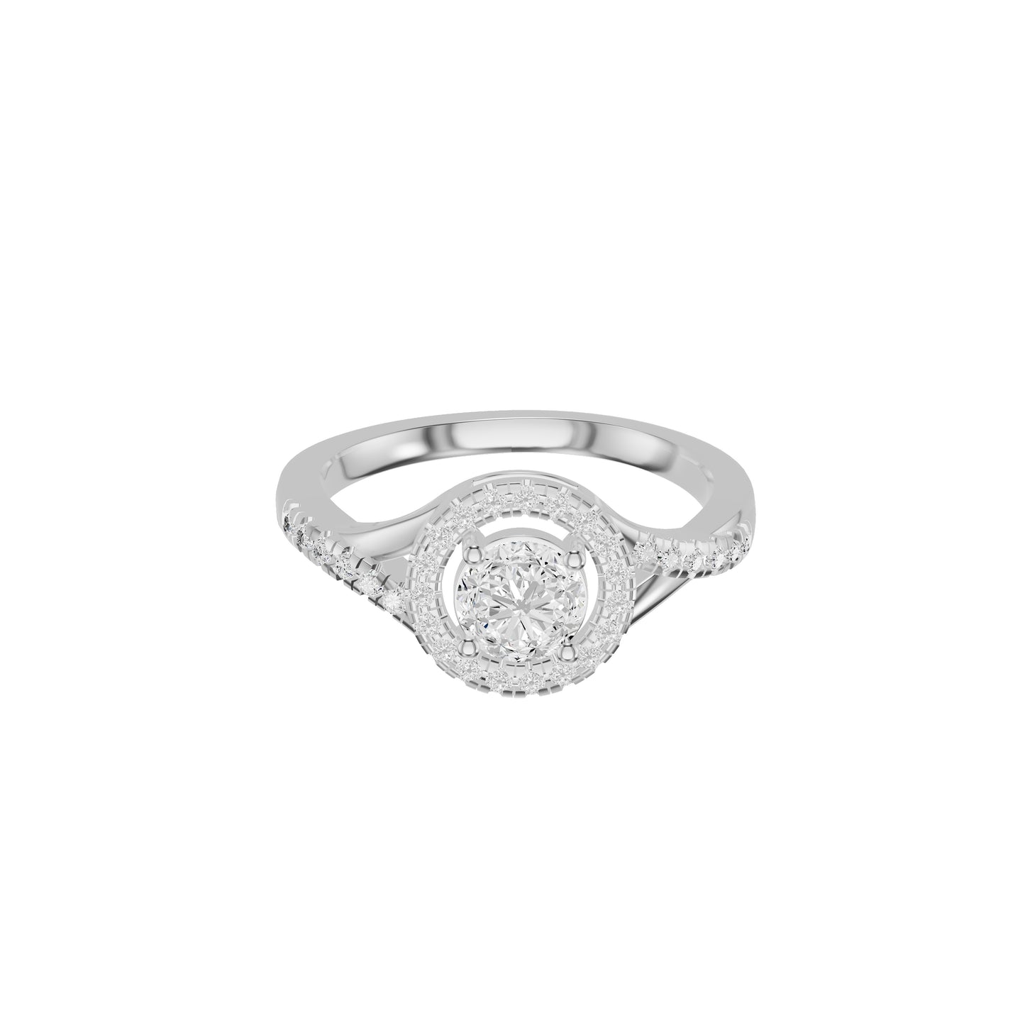 DLR002415 18 KT / White Gold / 18