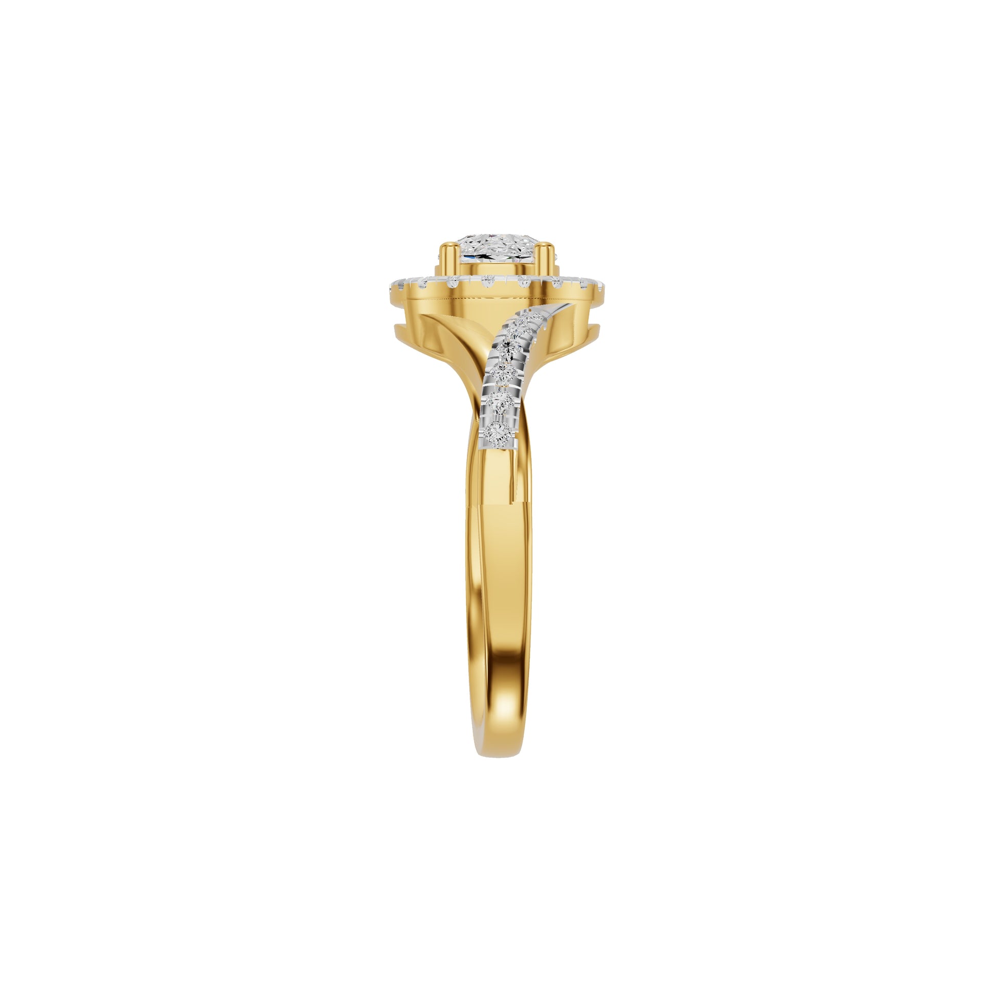DLR002415 18 KT / Yellow Gold / 18