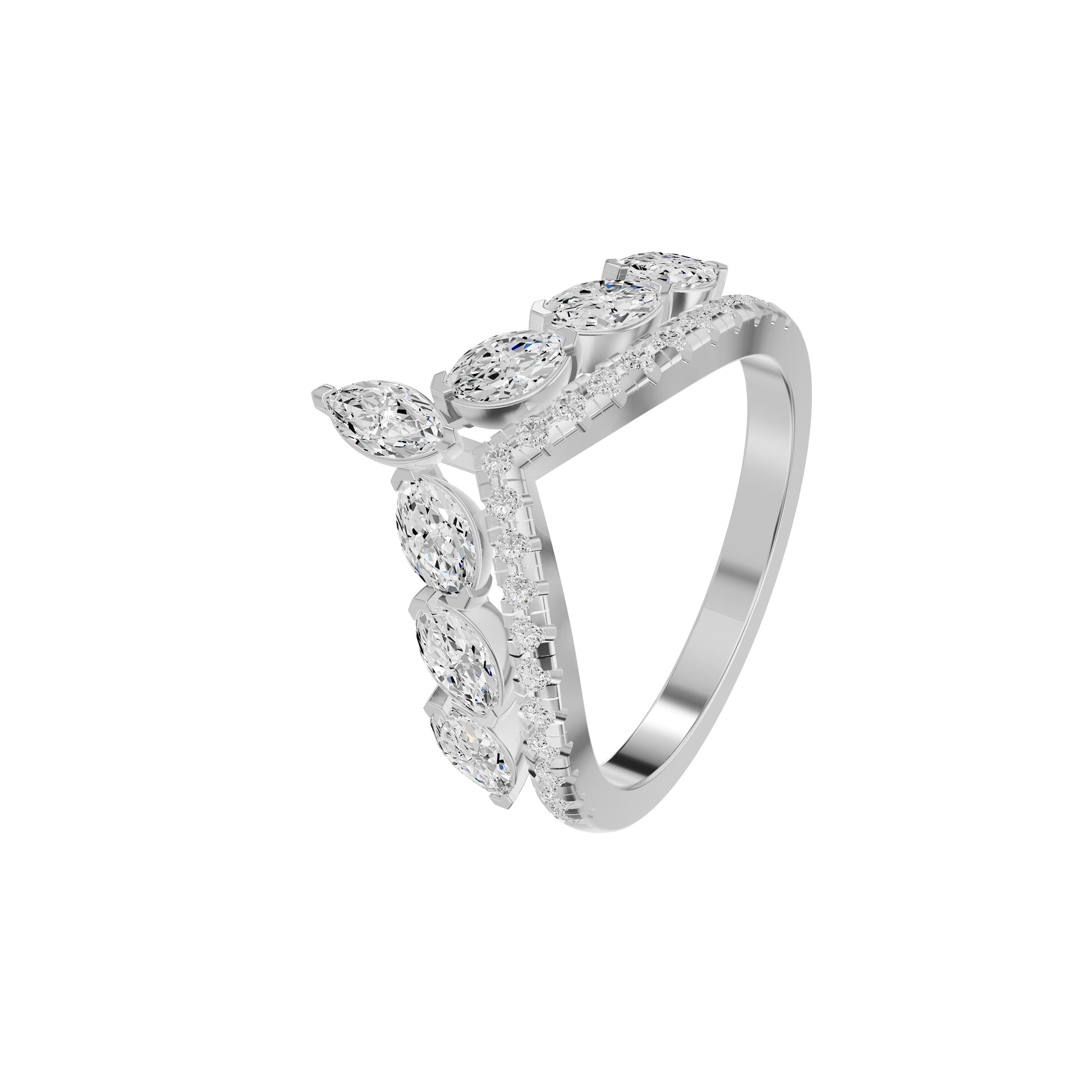 DLR002416 18 KT / White Gold / 18