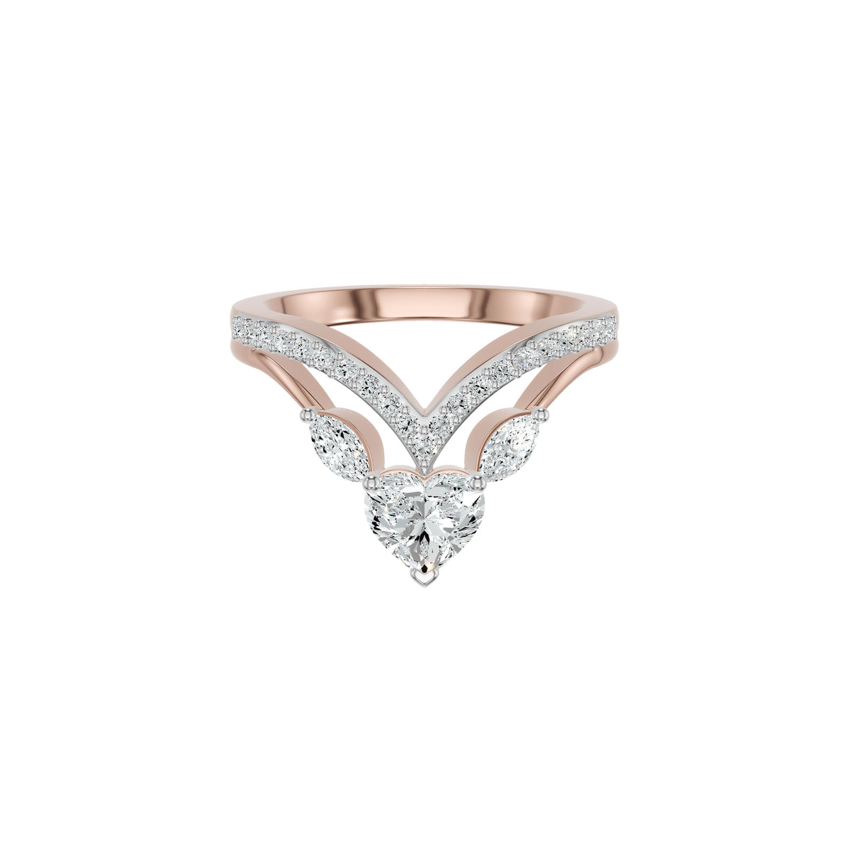 DLR002417 18 KT / Rose Gold / 18