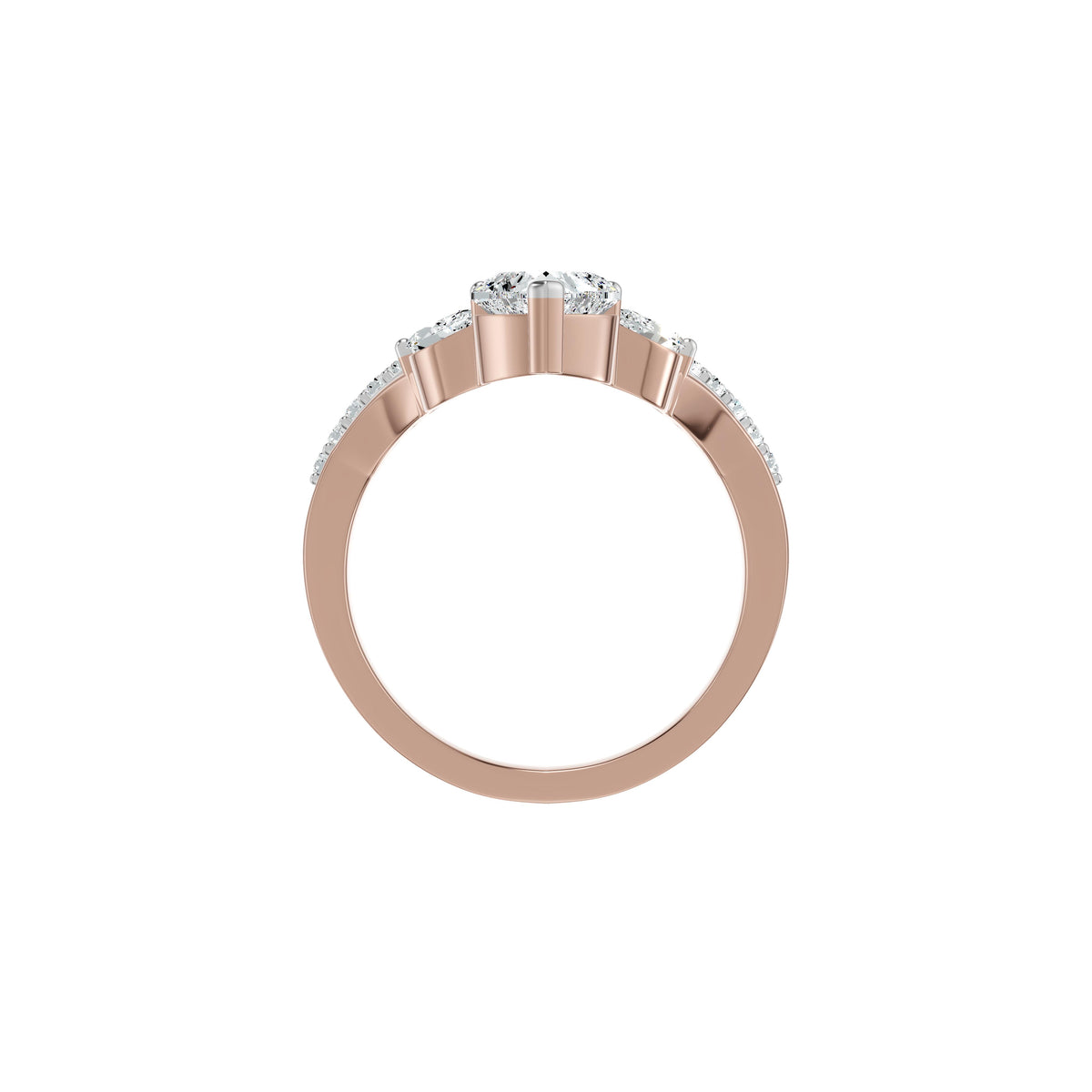 DLR002417 18 KT / Rose Gold / 18