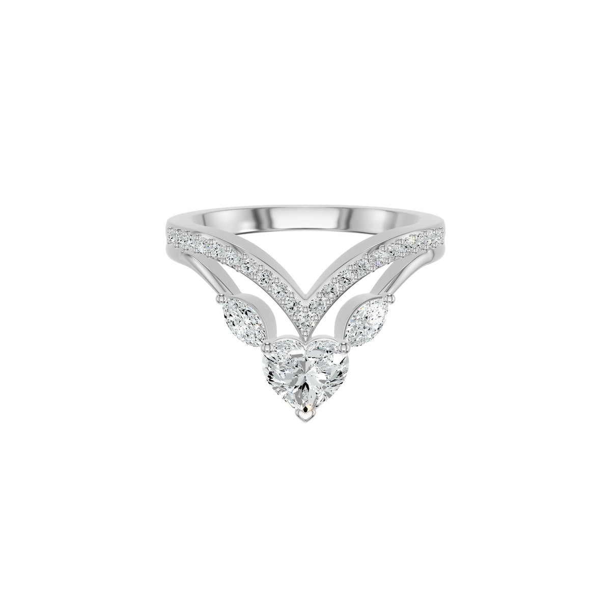 DLR002417 18 KT / White Gold / 18