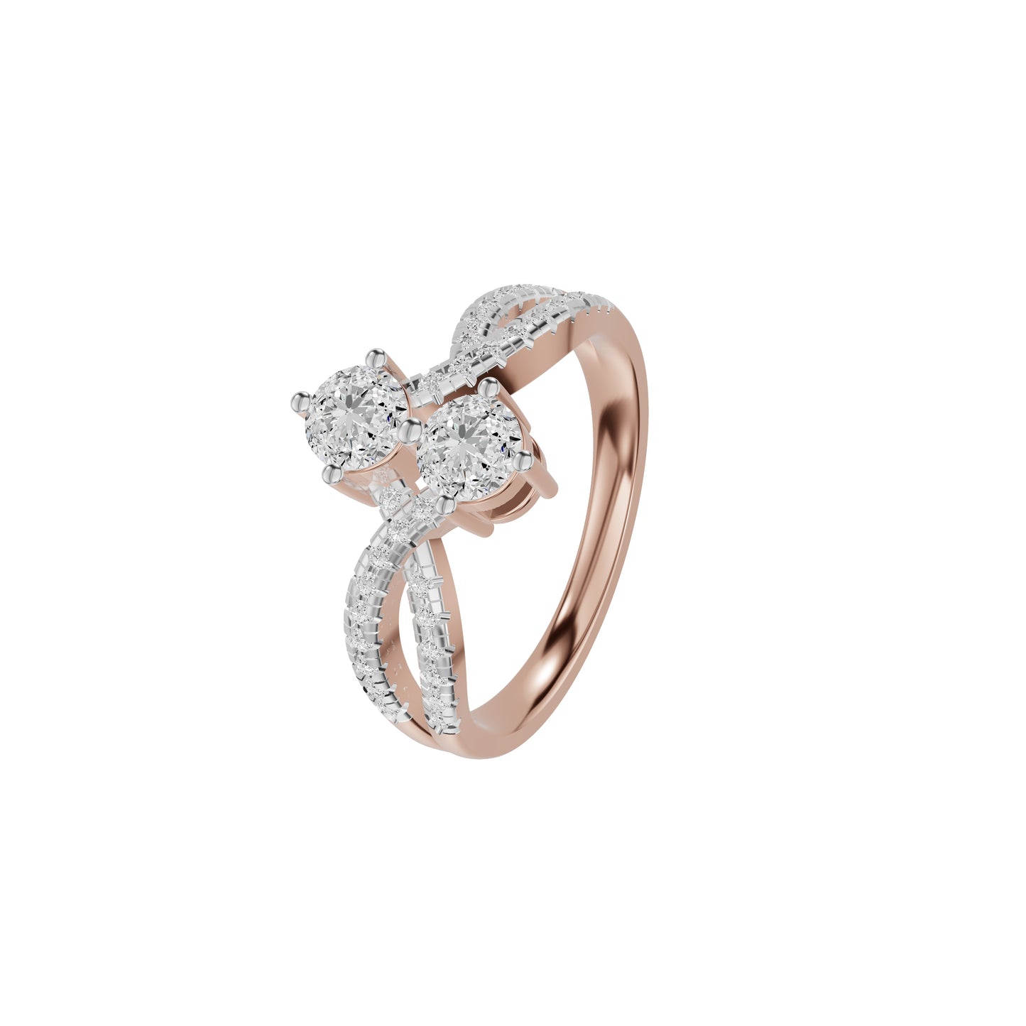DLR002418 18 KT / Rose Gold / 18