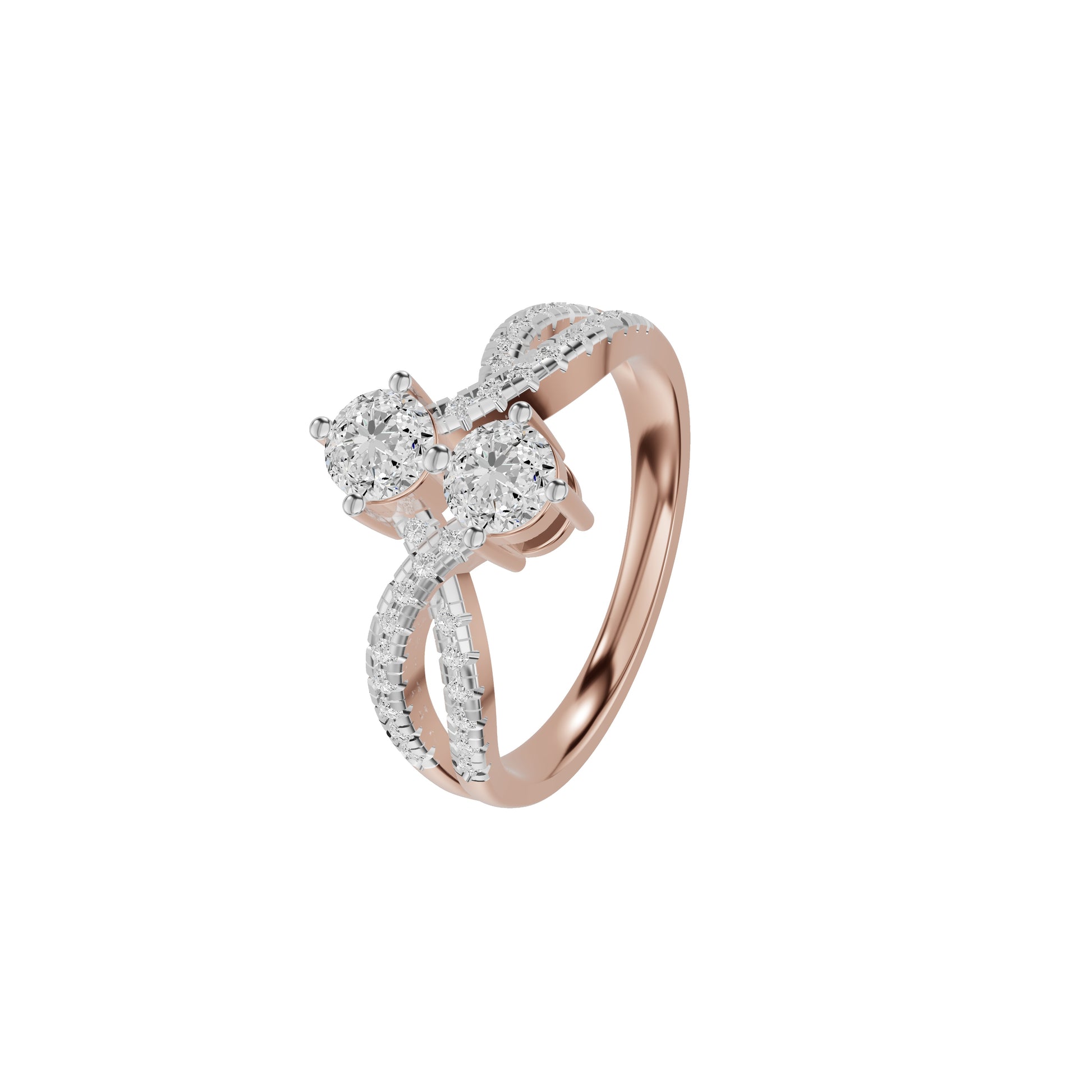 DLR002418 18 KT / Rose Gold / 18