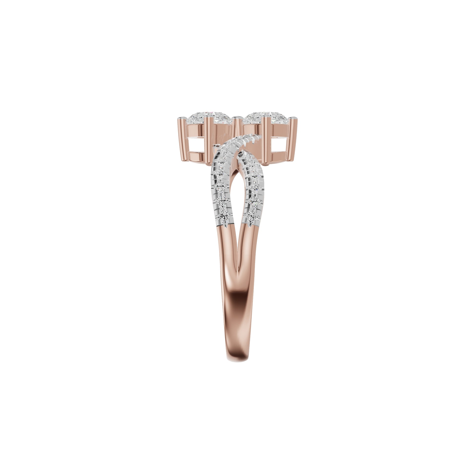 DLR002418 18 KT / Rose Gold / 18