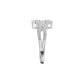 DLR002418 18 KT / White Gold / 18