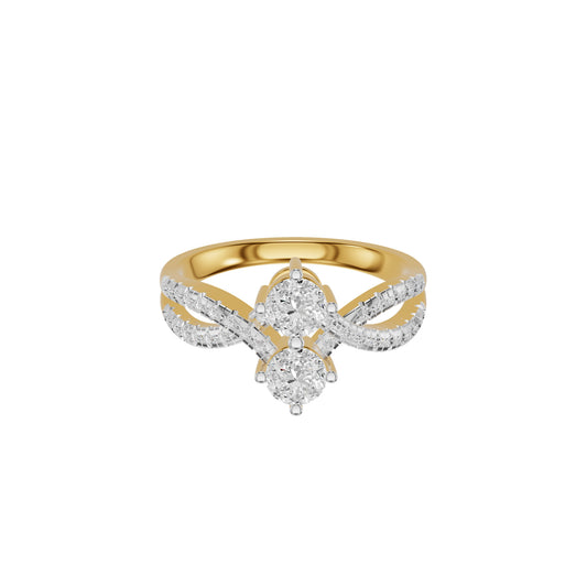 DLR002418 18 KT / Yellow Gold / 18