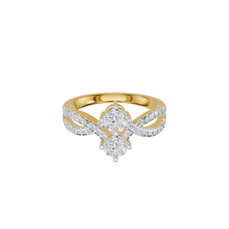 DLR002418 18 KT / Yellow Gold / 18