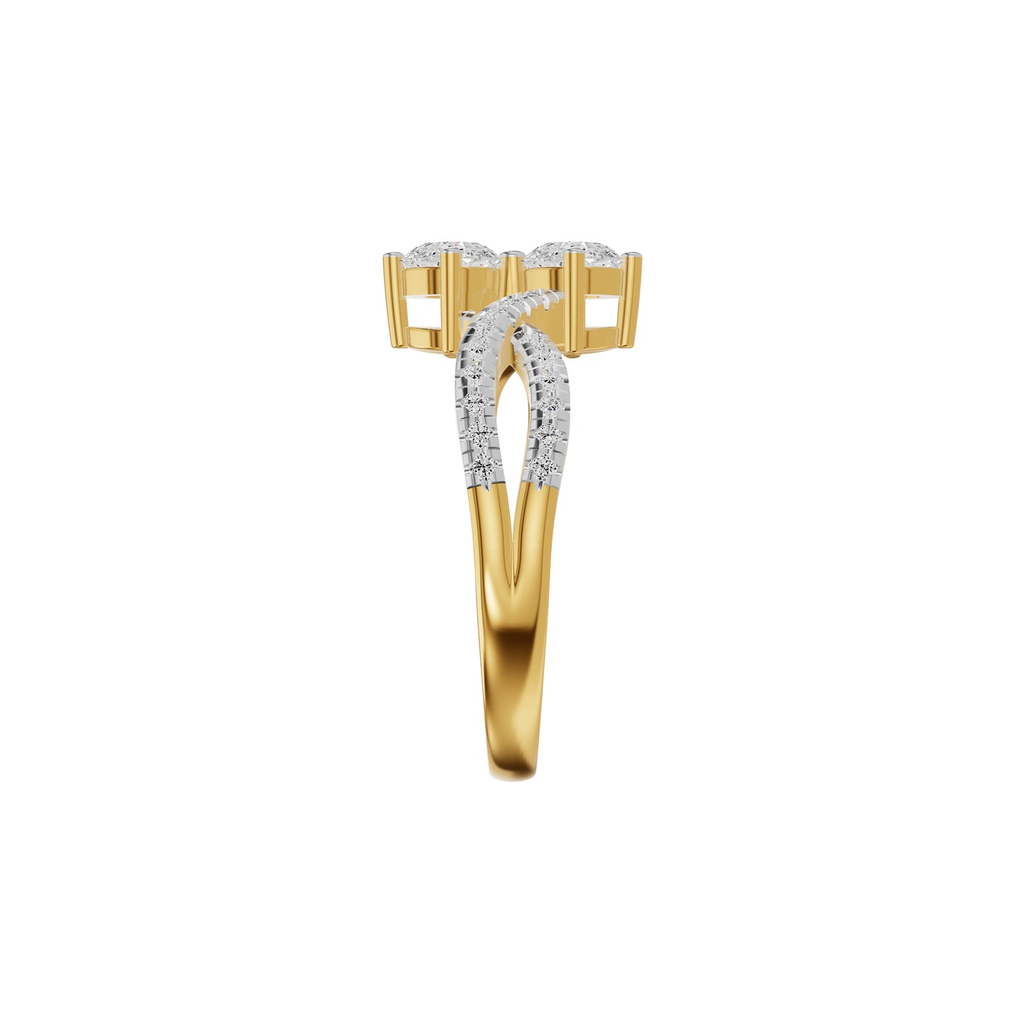 DLR002418 18 KT / Yellow Gold / 18
