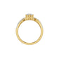DLR002418 18 KT / Yellow Gold / 18