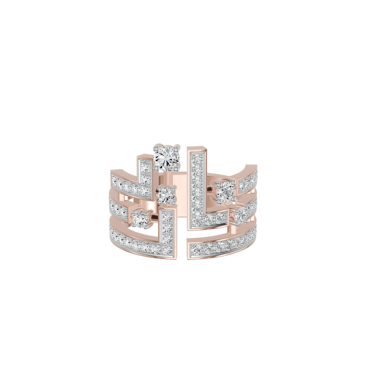 DLR002419 18 KT / Rose Gold / 18