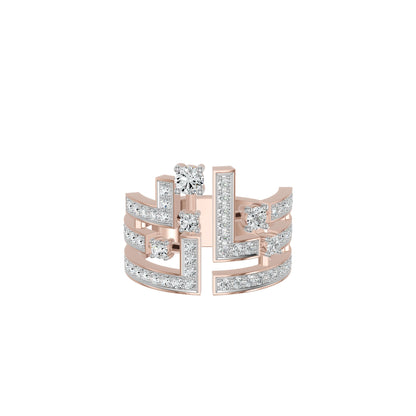 DLR002419 18 KT / Rose Gold / 18