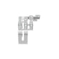 DLR002419 18 KT / White Gold / 18