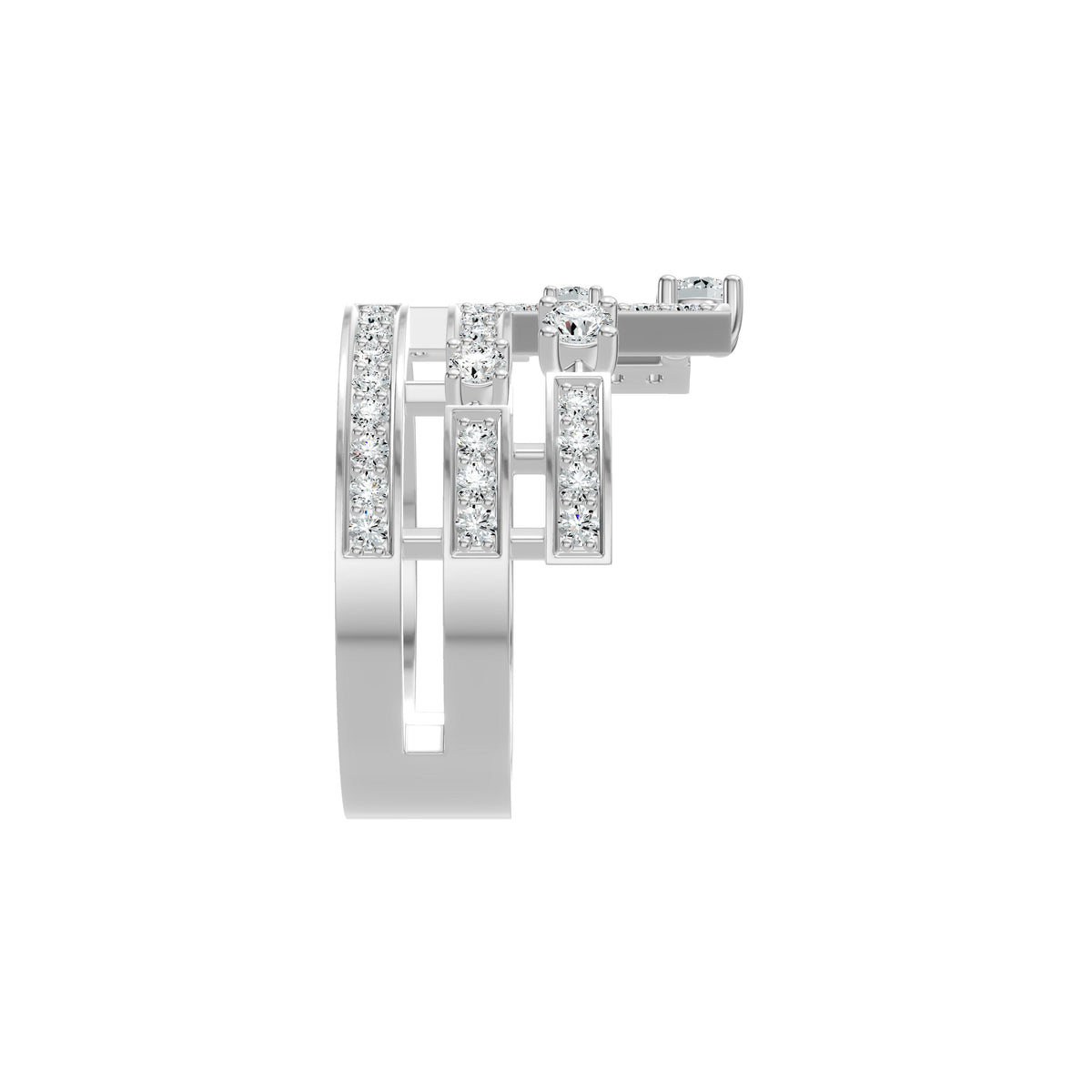DLR002419 18 KT / White Gold / 18